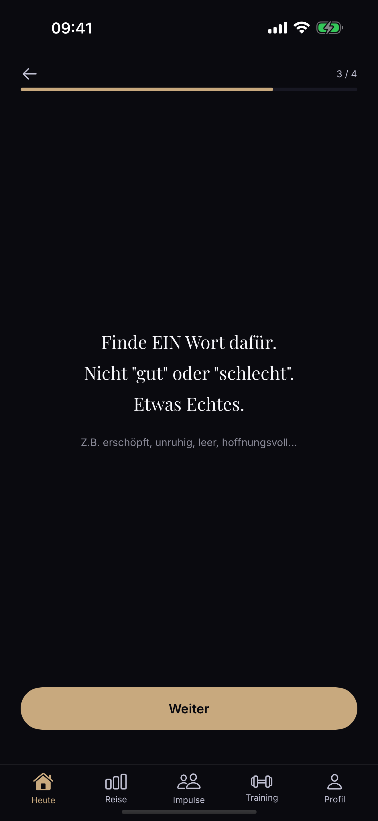 INNR-Übung Benenne es: Finde ein Wort, das genauer ist als gut oder schlecht.