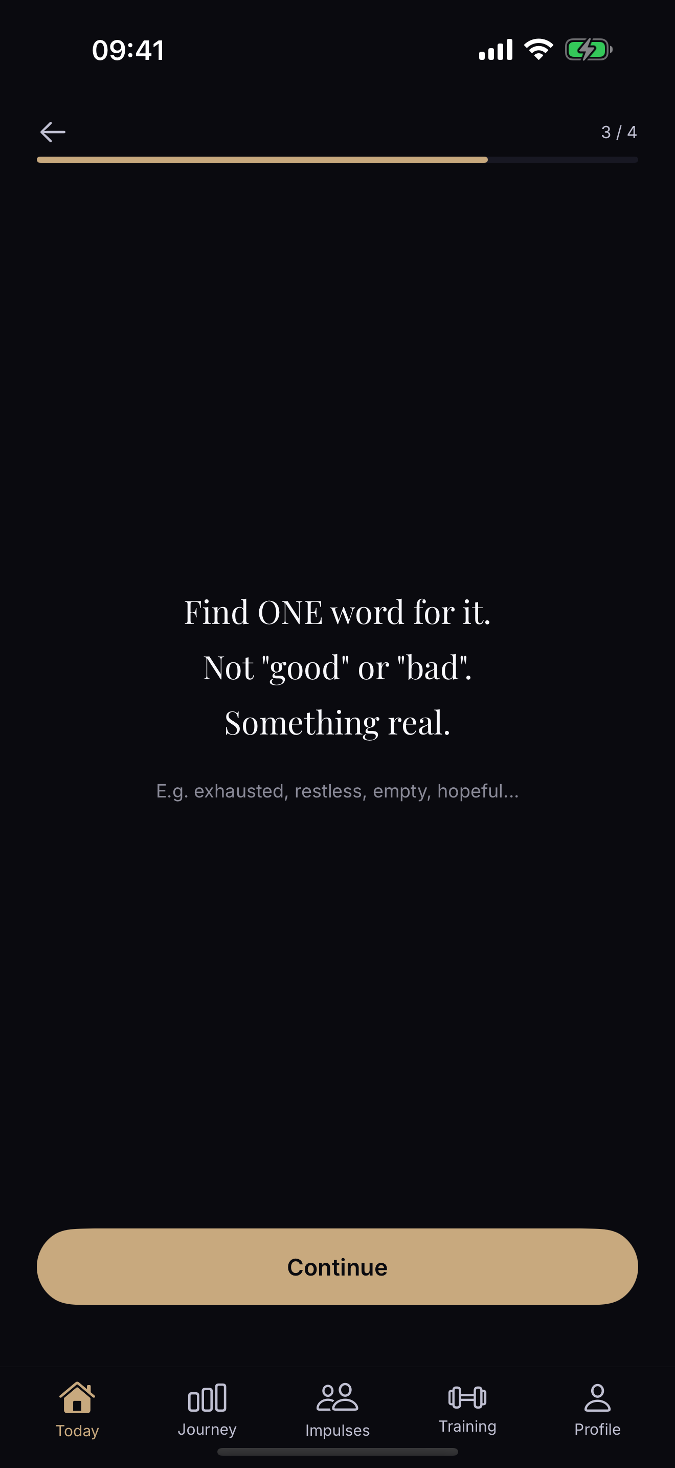 INNR’s Name It exercise: find a word that is more specific than good or bad.